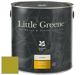 Краска Little Greene Intelligent Floor Paint полуглянцевая быстросохнущая краска цвет NCS S 2070-G60Y 