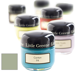 Краска Little Greene Sample Pot баночка краски цвет LGGr295 Boringdon Green