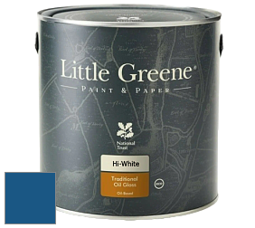 Краска Little Greene Traditional Oil Gloss высокоглянцевая масляная краска цвет RAL 5019 