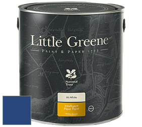 Краска Little Greene Intelligent Floor Paint полуглянцевая быстросохнущая краска цвет LG255 Smalt