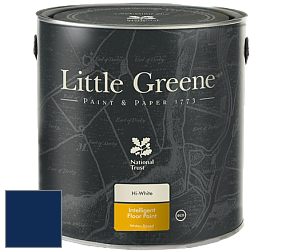 Краска Little Greene Intelligent Floor Paint полуглянцевая быстросохнущая краска цвет RAL 5026 