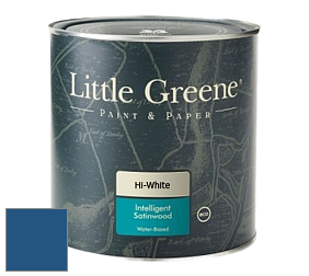 Краска Little Greene Intelligent Satinwood полуглянцевая моющаяся краска цвет LG256 Mazarine