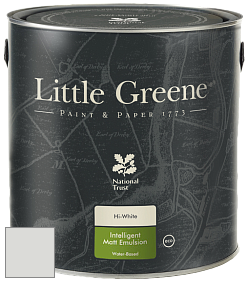 Краска Little Greene Ultimatt Intelligent Matt Emulsion матовая моющаяся краска цвет LG224 Inox