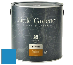 Краска Little Greene Traditional Oil Gloss высокоглянцевая масляная краска цвет NCS S 2060-R90B 
