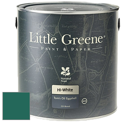 Краска Little Greene Tom’s Oil Eggshell полуматовая масляная краска цвет NCS S 5040-B80G 