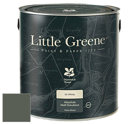 Краска Little Greene Absolute Matt Emulsion матовая краска для потолка цвет LG293 Pompeian Ash