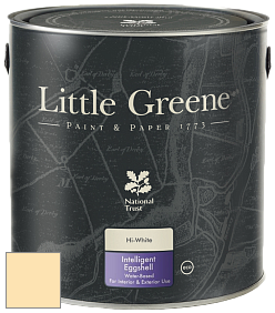 Краска Little Greene Intelligent Eggshell полуматовая моющаяся краска цвет NCS S 0520-Y10R 