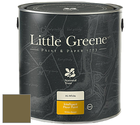 Краска Little Greene Intelligent Floor Paint полуглянцевая быстросохнущая краска цвет RAL 7008 