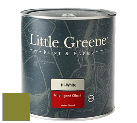 Краска Little Greene Intelligent Gloss глянцевая моющаяся краска цвет NCS S 3065-G50Y 