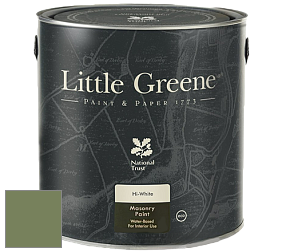 Краска Little Greene Intelligent Masonry Paint матовая колеруемая краска цвет LG80 Sage Green