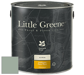 Краска Little Greene Intelligent Floor Paint полуглянцевая быстросохнущая краска цвет NCS S 3010-G10Y 