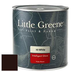 Краска Little Greene Intelligent Gloss глянцевая моющаяся краска цвет LG8 Purple Brown