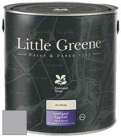 Краска Little Greene Intelligent Eggshell полуматовая моющаяся краска цвет NCS S 3005-R50B 