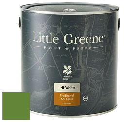 Краска Little Greene Traditional Oil Gloss высокоглянцевая масляная краска цвет LGGr288 Sage & Onions