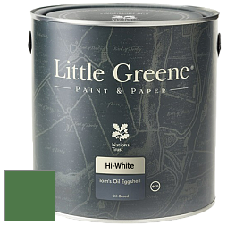 Краска Little Greene Tom’s Oil Eggshell полуматовая масляная краска цвет NCS S 4050-G20Y 