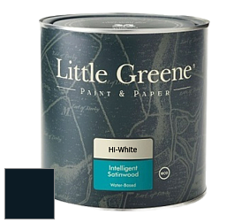 Краска Little Greene Intelligent Satinwood полуглянцевая моющаяся краска цвет LG221 Basalt