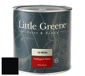 Краска Little Greene Intelligent Gloss глянцевая моющаяся краска цвет RAL 9005 