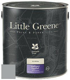 Краска Little Greene Intelligent Eggshell полуматовая моющаяся краска цвет NCS S 3502-B50G 