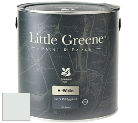 Краска Little Greene Tom’s Oil Eggshell полуматовая масляная краска цвет LG182 Bone China Blue Pale
