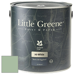 Краска Little Greene Tom’s Oil Eggshell полуматовая масляная краска цвет NCS S 2020-G20Y 