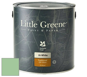 Краска Little Greene Traditional Oil Gloss высокоглянцевая масляная краска цвет LG202 Spearmint