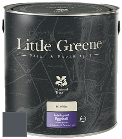 Краска Little Greene Intelligent Eggshell полуматовая моющаяся краска цвет RAL 7015 