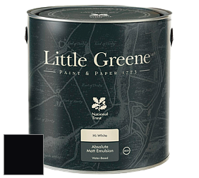 Краска Little Greene Absolute Matt Emulsion матовая краска для потолка цвет RAL 9005 