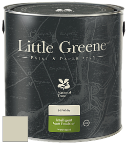 Краска Little Greene Ultimatt Intelligent Matt Emulsion матовая моющаяся краска цвет LGSt270 Green Stone