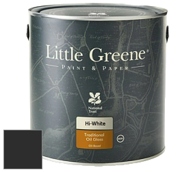 Краска Little Greene Traditional Oil Gloss высокоглянцевая масляная краска цвет LG228 Lamp Black