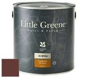 Краска Little Greene Traditional Oil Gloss высокоглянцевая масляная краска цвет RAL 8015 