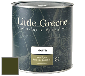 Краска Little Greene Intelligent Exterior Eggshell полуматовая водная краска цвет LG72 Olive Colour