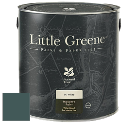 Краска Little Greene Intelligent Masonry Paint матовая колеруемая краска цвет LGGr312 Harley Green