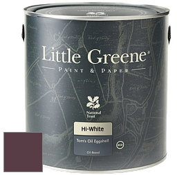 Краска Little Greene Tom’s Oil Eggshell полуматовая масляная краска цвет NCS S 7020-R20B 