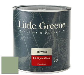 Краска Little Greene Intelligent Gloss глянцевая моющаяся краска цвет NCS S 3020-G30Y 