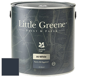 Краска Little Greene Tom’s Oil Eggshell полуматовая масляная краска цвет LG252 Dock Blue