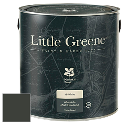 Краска Little Greene Absolute Matt Emulsion матовая краска для потолка цвет RAL 6015 