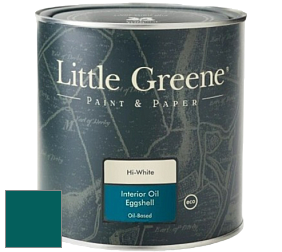 Краска Little Greene Interior Oil Eggshell полуматовая масляная краска цвет NCS S 5540-B40G 