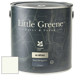 Краска Little Greene Tom’s Oil Eggshell полуматовая масляная краска цвет RAL 9010 