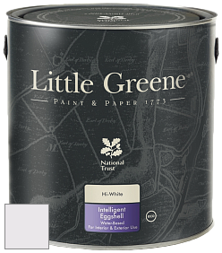 Краска Little Greene Intelligent Eggshell полуматовая моющаяся краска цвет NCS S 0603-R40B 