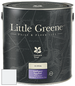 Краска Little Greene Intelligent Eggshell полуматовая моющаяся краска цвет LG106 Gauze