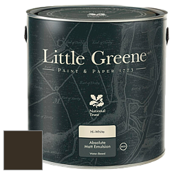 Краска Little Greene Absolute Matt Emulsion матовая краска для потолка цвет LG235 Toad