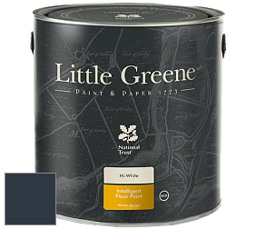 Краска Little Greene Intelligent Floor Paint полуглянцевая быстросохнущая краска цвет LG252 Dock Blue