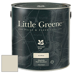 Краска Little Greene Absolute Matt Emulsion матовая краска для потолка цвет LG159 Rolling Fog Mid