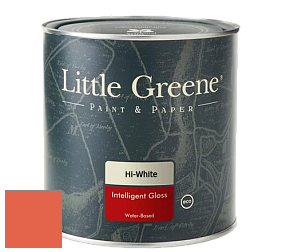 Краска Little Greene Intelligent Gloss глянцевая моющаяся краска цвет LG21 Orange Aurora