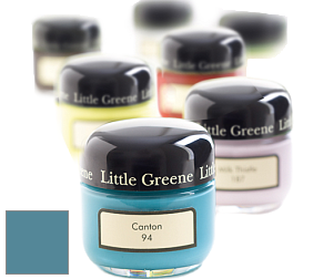Краска Little Greene Sample Pot баночка краски цвет LG260 Air Force Blue