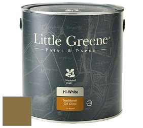 Краска Little Greene Traditional Oil Gloss высокоглянцевая масляная краска цвет RAL 8000 