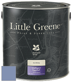 Краска Little Greene Intelligent Eggshell полуматовая моющаяся краска цвет NCS S 3030-R70B 
