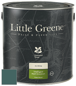 Краска Little Greene Ultimatt Intelligent Matt Emulsion матовая моющаяся краска цвет LGGr311 Goblin