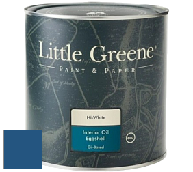 Краска Little Greene Interior Oil Eggshell полуматовая масляная краска цвет LG256 Mazarine
