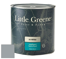 Краска Little Greene Intelligent Satinwood полуглянцевая моющаяся краска цвет RAL 7040 